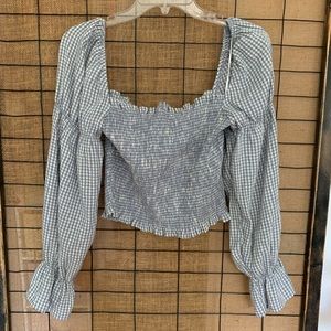 Urban Outfitters Puffy Sleeve Top